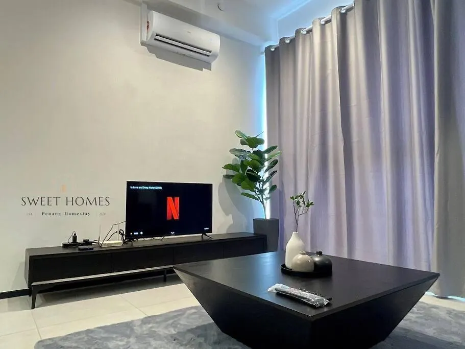 Apartment Urban Modern3Br Cityview 7Pax Infinity Pool George Town
